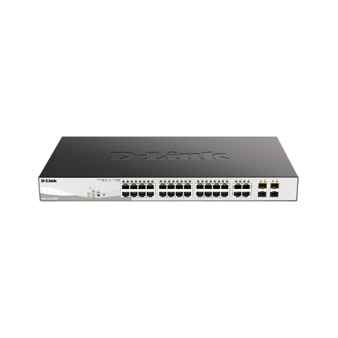 PoE коммутатор D-Link DGS-1210-28MP/F3A фото 1