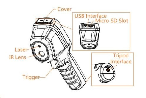 Ручной термограф Hikvision DS-2TP31-03AUF фото 6
