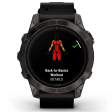 Смарт-часы Garmin Epix Gen 2 Pro 47 мм AMOLED сапфир/темный, кожа фото 9