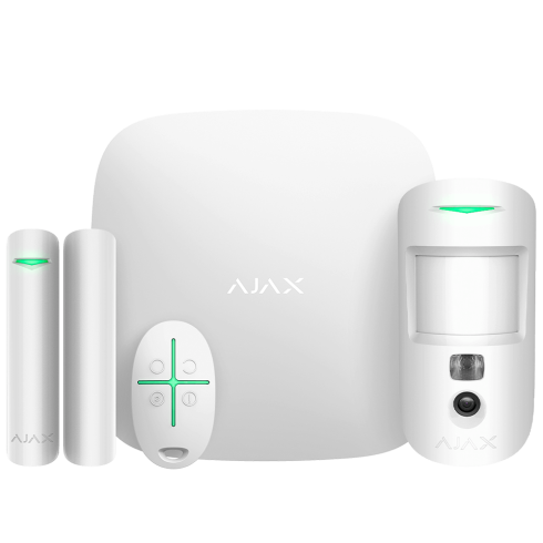 Комплект системы безопасности Ajax Hub Kit Cam Plus