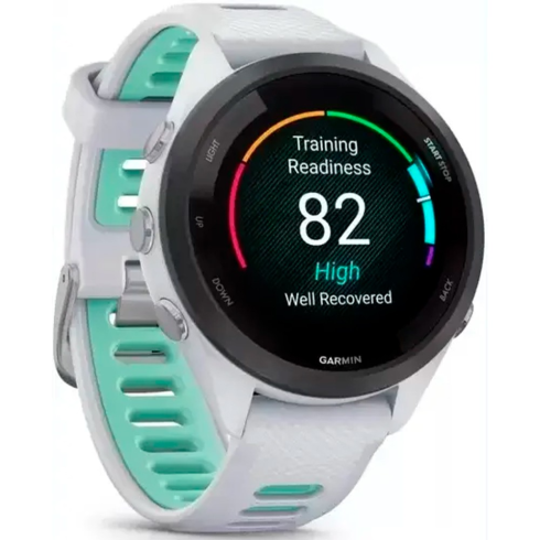 Смарт-часы Garmin Forerunner 265S белые/силикон фото 2