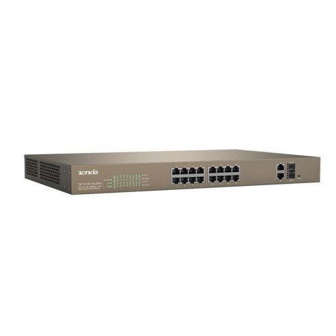 PoE коммутатор Tenda TEF1218P-16-250W фото 2