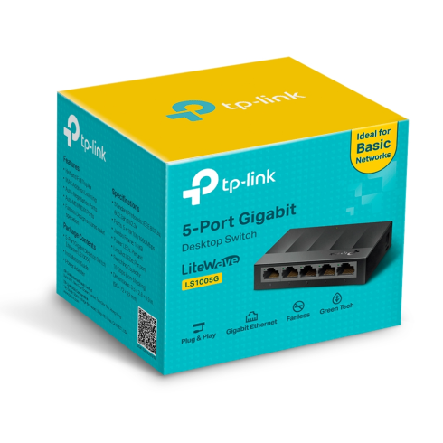 Коммутатор TP-Link LS1005G фото 6