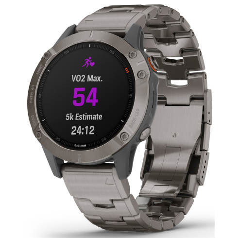 Смарт-часы Garmin Fenix 6 Sapphire титан фото 17