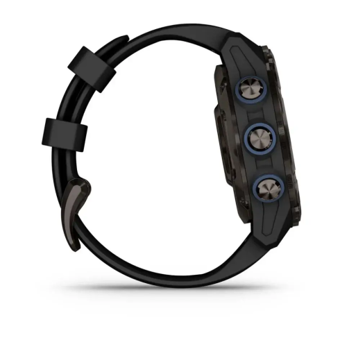 Смарт-часы Garmin Descent Mk3i 43 мм AMOLED сапфир/карбоново-серый DLC титан, черный силикон фото 12