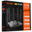 Wi-Fi роутер Tenda TX12Pro AX3000 Dual-band Wi-Fi 6 Gigabit Черный фото 11