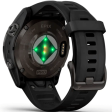 Смарт-часы Garmin Epix Gen 2 Pro 42 мм AMOLED сапфир/темный, силикон фото 10