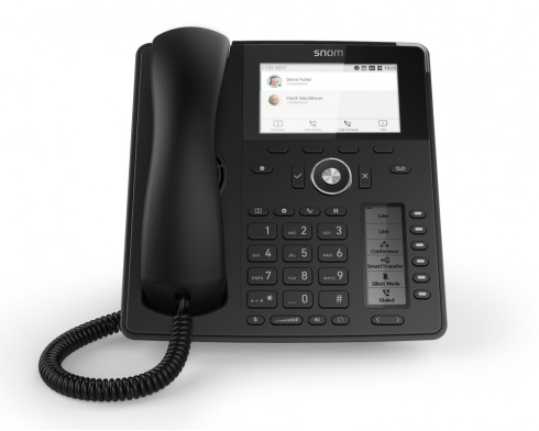 VoIP-телефон Snom D785 черный фото 3