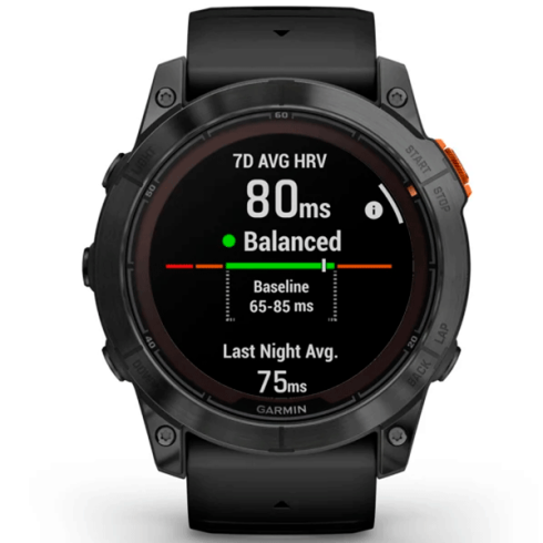 Смарт-часы Garmin Fenix 7X Pro 51 мм Solar стекло/темный, силикон фото 7