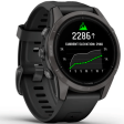 Смарт-часы Garmin Epix Gen 2 Pro 42 мм AMOLED сапфир/темный, силикон фото 9