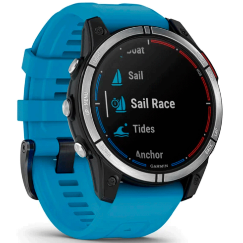 Смарт-часы Garmin Quatix 7 47 мм AMOLED стекло/темный, силикон фото 2
