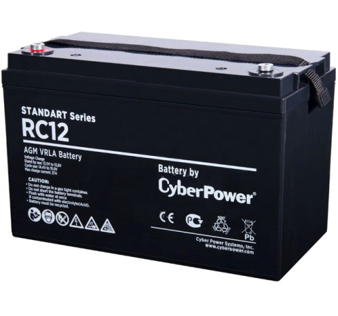 Аккумуляторная батарея CyberPower RC12-1.9 фото 2