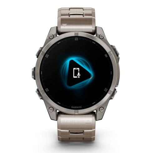 Смарт-часы Garmin Fenix 8 47 мм AMOLED сапфир/золотой, титан фото 10