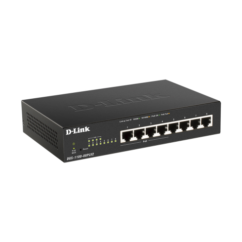 PoE коммутатор D-Link DGS-1100-08PLV2/A1A фото 2