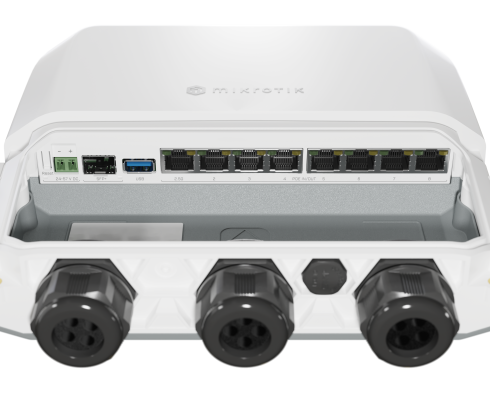 Маршрутизатор MikroTik RB5009UPr+S+OUT фото 2