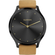 Смарт-часы Garmin Vivomove HR Premium без GPS черный/коричневый фото 2