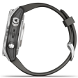 Смарт-часы Garmin Fenix 7S Pro 42 мм AMOLED стекло/серый, графитовый силикон фото 12