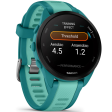 Смарт-часы Garmin Forerunner 165 Music AMOLED бирюзовые/силикон фото 2