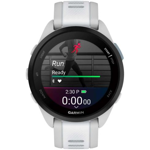 Смарт-часы Garmin Forerunner 165 AMOLED белые/силикон фото 3