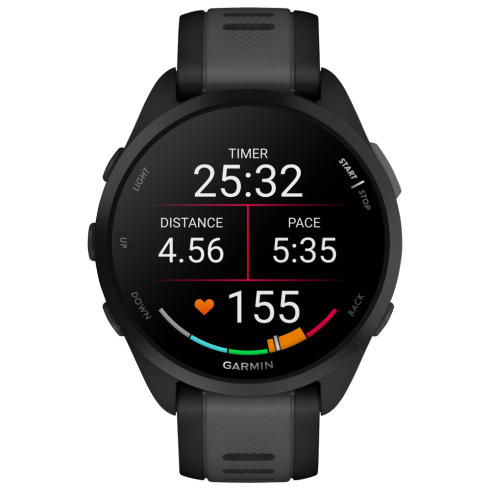 Смарт-часы Garmin Forerunner 165 Music AMOLED черные/силикон фото 10