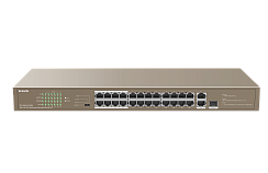 PoE коммутатор Tenda TEF1126P-24-250W