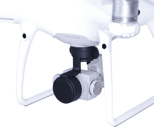 Защита объектива PolarPro Lens Cover для Phantom 4 Pro/Adv фото 3