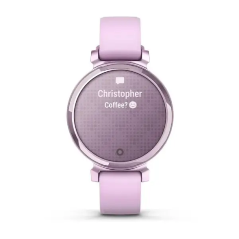Смарт-часы Garmin Lily 2, стекло/алюминий, сиреневый/силикон фото 4