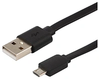 Кабель Rexant USB-microUSB 1м черный