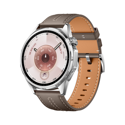 Смарт часы Huawei Watch GT 6 ATM-B19 46mm Grey Composite Leather Strap фото 2