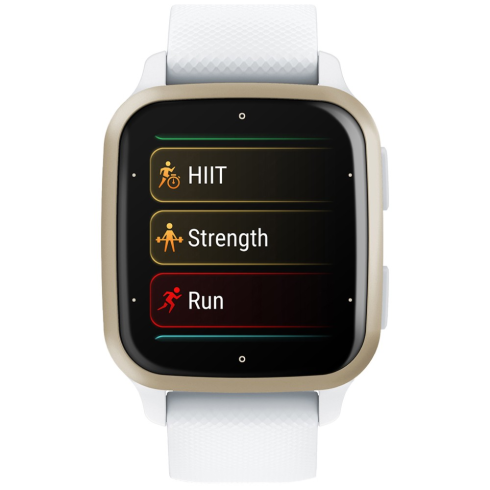 Смарт-часы Garmin Venu Sq 2 40 мм AMOLED белый/силикон фото 4