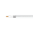 Коаксиальный кабель ДалСВЯЗЬ 5D-FB PVC белый фото 1
