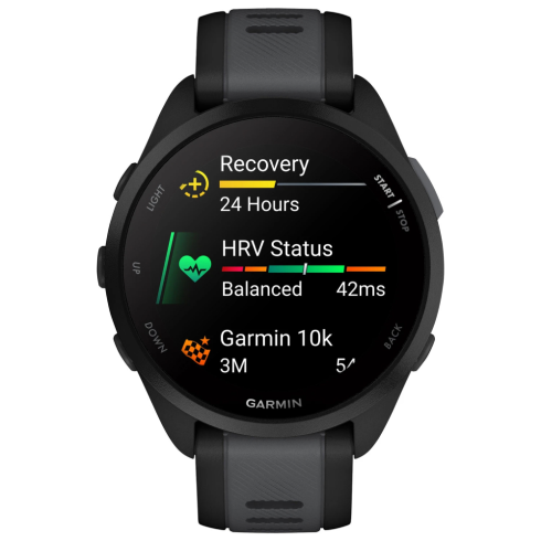 Смарт-часы Garmin Forerunner 165 AMOLED черные/силикон фото 7