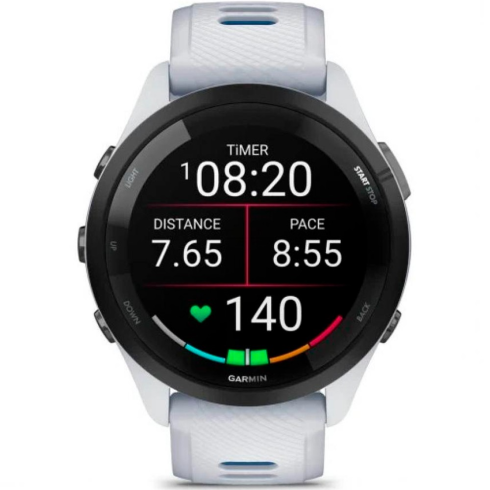 Смарт-часы Garmin Forerunner 265 бело-синие/силикон фото 5