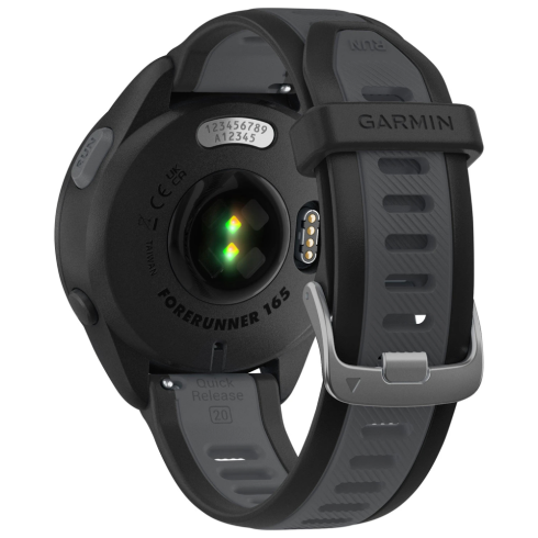 Смарт-часы Garmin Forerunner 165 Music AMOLED черные/силикон фото 13