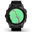 Смарт-часы Garmin Epix Gen 2 Pro 47 мм AMOLED сапфир/темный, кожа фото 4