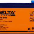 Аккумуляторная батарея Delta HR 12-34W фото 2