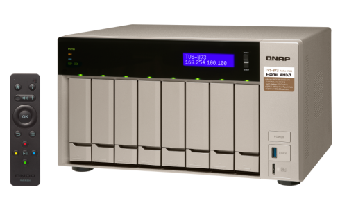 Сетевой RAID-накопитель QNAP TVS-873-64G фото 7