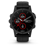 Смарт-часы Garmin Fenix 5S Plus Sapphire черный