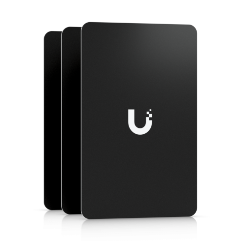 Комплект NFC карт Ubiquiti Access Card (Black / 10-Pack) фото 1