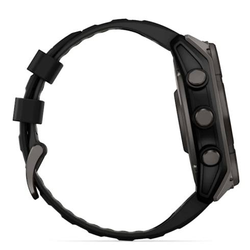 Смарт-часы Garmin Fenix 8 51 мм Solar сапфир/темно-серый, силикон фото 11