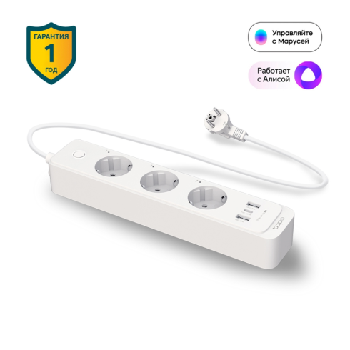 Умный сетевой фильтр TP-Link Tapo P300 фото 1