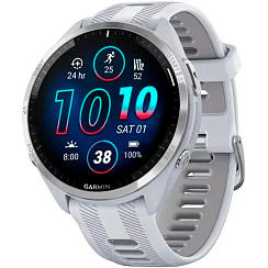 Смарт-часы Garmin Forerunner 965 белые/силикон