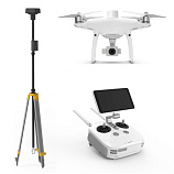 Квадрокоптер DJI Phantom 4 RTK + мобильная станция DJI D RTK 2