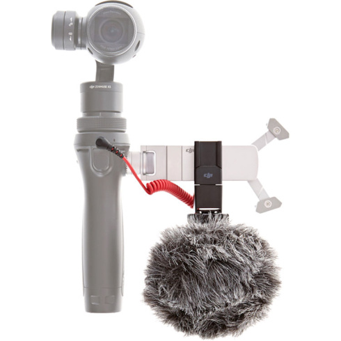 Микрофон RODE VideoMicro и быстросъемное 360° крепление для DJI Osmo фото 3