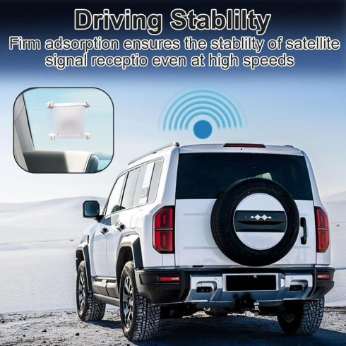 Присоска для люка Starlink Mini автомобильное крепление гибкая регулировка с четырьмя присосками фото 3