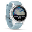 Смарт-часы Garmin Fenix 5S Plus белый/голубой фото 3