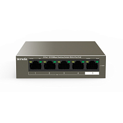 PoE коммутатор Tenda TEF1105P-4-38W