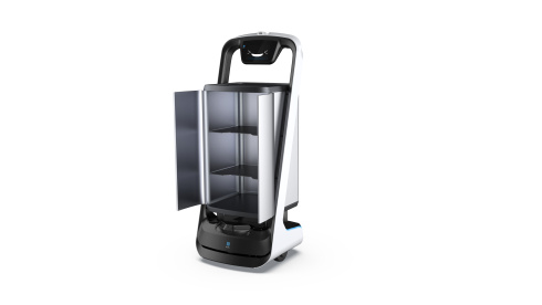 Робот-доставщик Pudu Robotics PuduBot Box Anti-sunlight фото 2