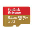 Карта памяти SanDisk Extreme microSD 64 GB фото 1