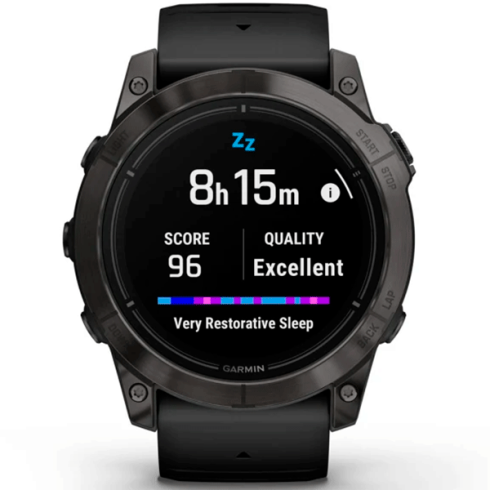 Смарт-часы Garmin Epix Gen 2 Pro 51 мм AMOLED сапфир/темный, силикон фото 7